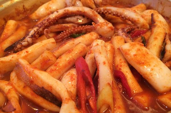 신논현맛집 누들뽀 통오징어 떡볶이