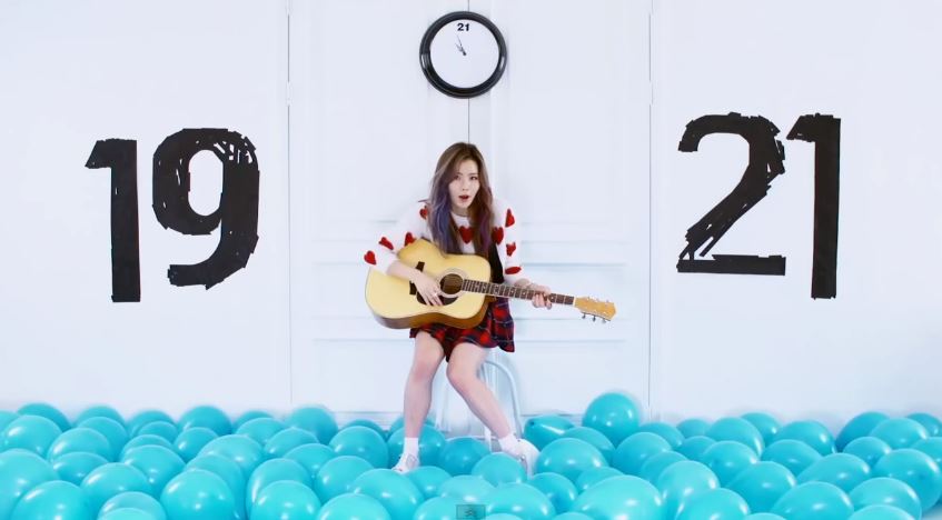 굿바이20 뮤직비디오를 공개한 김예림