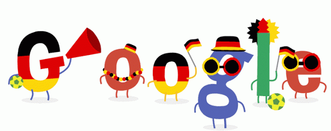독일이 대승을 거뒀을 때 등장한 구글두들