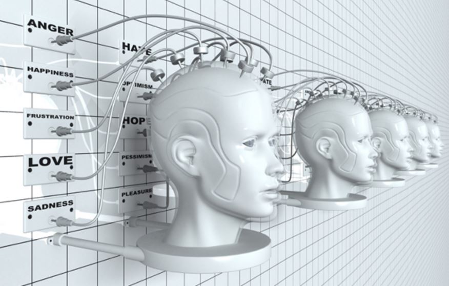 인간 로봇 감정 지능 발전