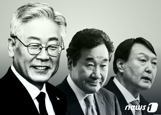 이재명27이낙연14윤석열9…민주당34국민의힘20