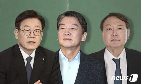 캐스팅보트2030표심은어느새1강2중…급부상安은어디쯤