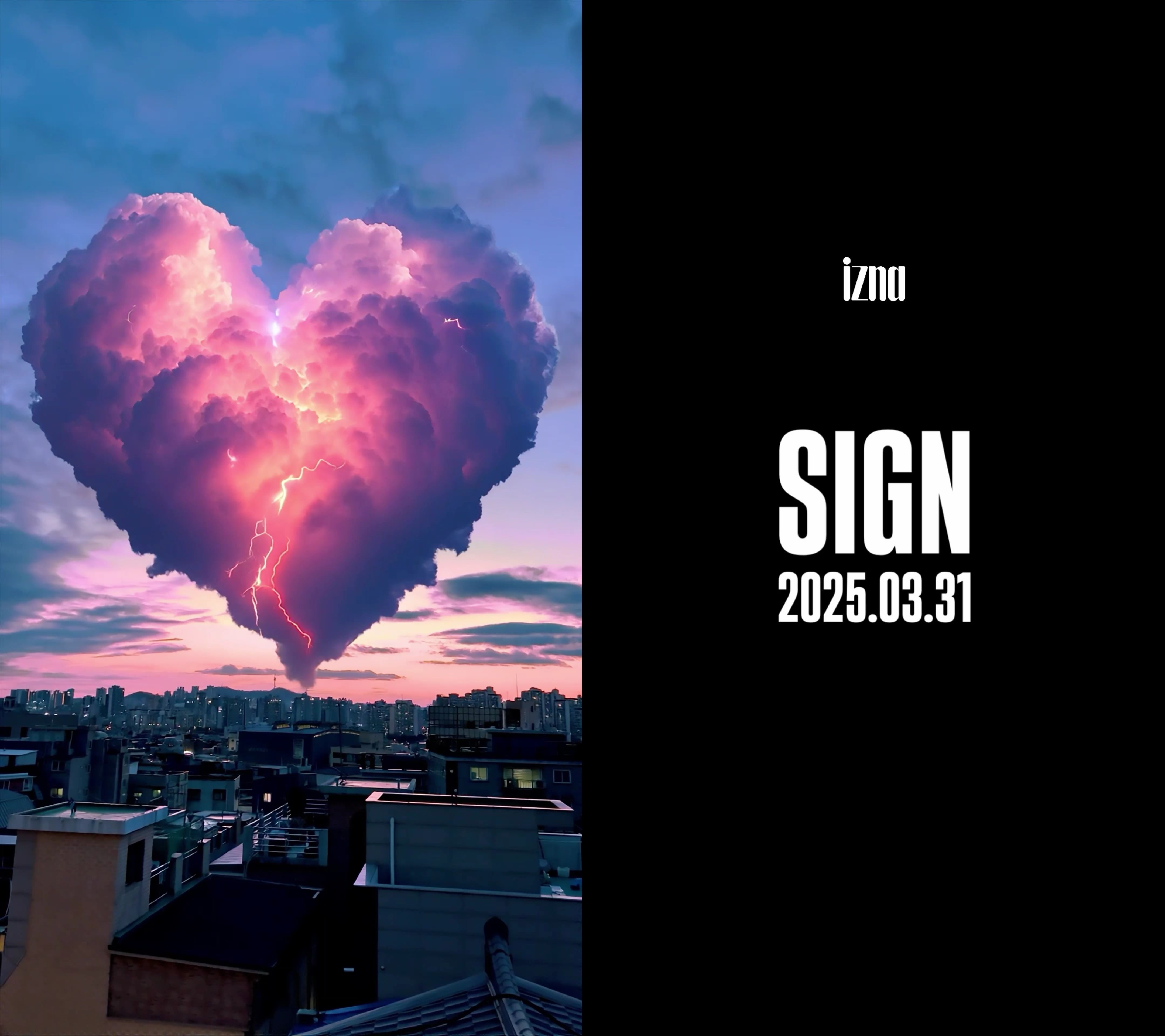izna, 첫 디지털 싱글 