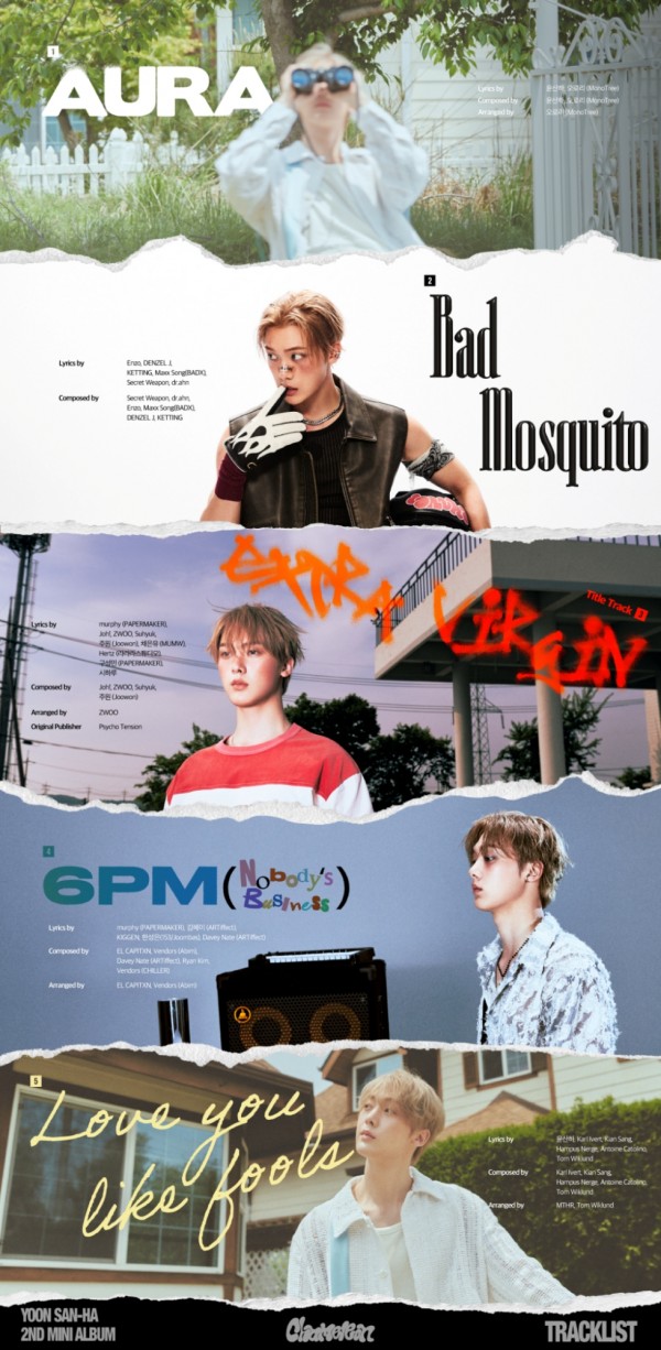 윤산하, 두 번째 미니앨범 ‘CHAMELEON’ 트랙리스트 공개 이미지