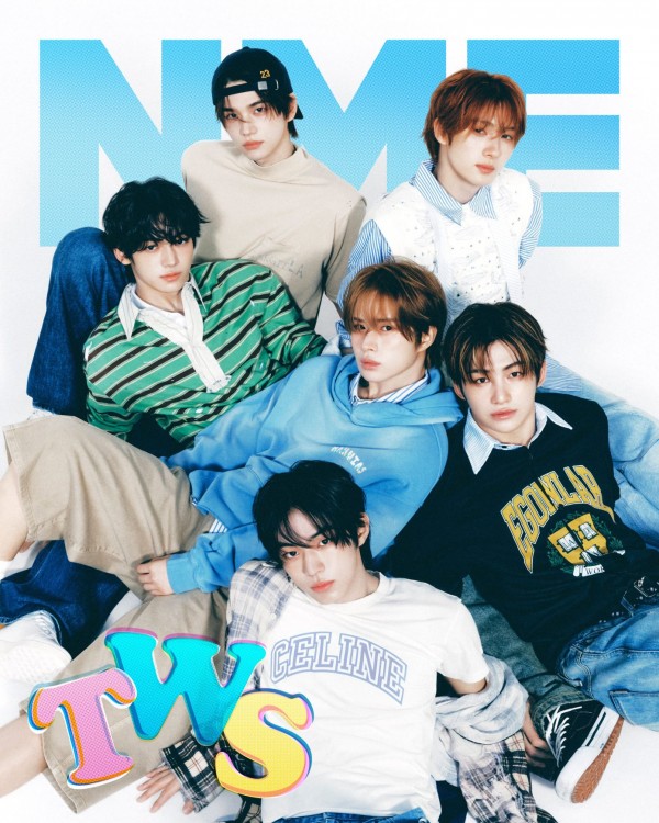 TWS, 英 매거진 NME 디지털 표지 장식 이미지