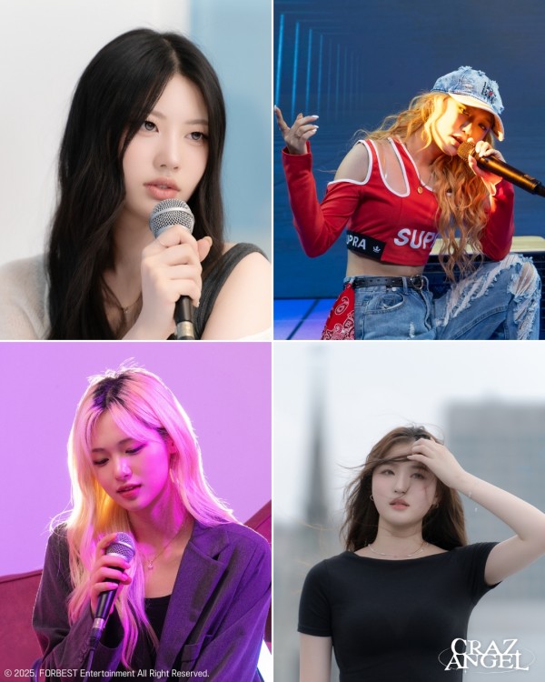 크레이즈엔젤, 핸드마이크 라이브 4색 실력 공개 이미지